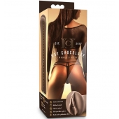 Коричневый мастубратор-вагина Nicole s Kitty - Blush Novelties - в Димитровграде купить с доставкой