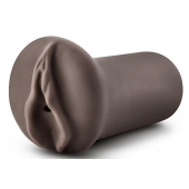 Коричневый мастубратор-вагина Nicole s Kitty - Blush Novelties - в Димитровграде купить с доставкой