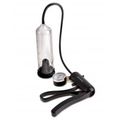 Вакуумная мужская помпа с датчиком давления Pro-Gauge Power Pump - Pipedream - в Димитровграде купить с доставкой