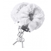 Наручники с белой меховой опушкой - ToyFa - купить с доставкой в Димитровграде