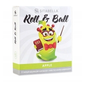 Стимулирующий презерватив-насадка Roll   Ball Apple - Sitabella - купить с доставкой в Димитровграде
