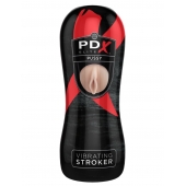 Мастурбатор-вагина Vibrating Pussy Stroker с вибрацией - Pipedream - в Димитровграде купить с доставкой