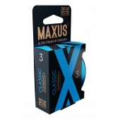 Классические презервативы в железном кейсе MAXUS Classic - 3 шт. - Maxus - купить с доставкой в Димитровграде