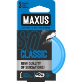 Классические презервативы в железном кейсе MAXUS Classic - 3 шт. - Maxus - купить с доставкой в Димитровграде