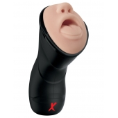 Мастурбатор-ротик Deep Throat Vibrating Stroker - Pipedream - в Димитровграде купить с доставкой