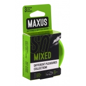 Презервативы в железном кейсе MAXUS Mixed - 3 шт. - Maxus - купить с доставкой в Димитровграде