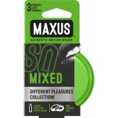 Презервативы в железном кейсе MAXUS Mixed - 3 шт. - Maxus - купить с доставкой в Димитровграде