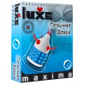 Презерватив LUXE Maxima  Глубинная бомба  - 1 шт. - Luxe - купить с доставкой в Димитровграде