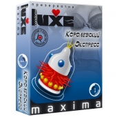Презерватив LUXE Maxima  Королевский экспресс  - 1 шт. - Luxe - купить с доставкой в Димитровграде