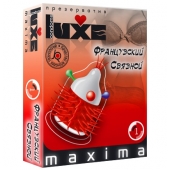 Презерватив LUXE Maxima  Французский связной  - 1 шт. - Luxe - купить с доставкой в Димитровграде