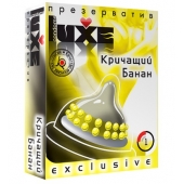 Презерватив LUXE  Exclusive  Кричащий банан  - 1 шт. - Luxe - купить с доставкой в Димитровграде