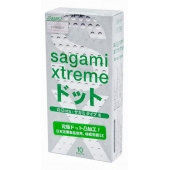 Презервативы Sagami Xtreme Type-E с точками - 10 шт. - Sagami - купить с доставкой в Димитровграде