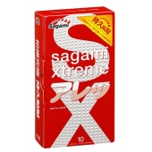 Утолщенные презервативы Sagami Xtreme Feel Long с точками - 10 шт. - Sagami - купить с доставкой в Димитровграде