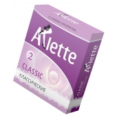 Классические презервативы Arlette Classic - 3 шт. - Arlette - купить с доставкой в Димитровграде