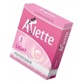 Ультратонкие презервативы Arlette Light - 3 шт. - Arlette - купить с доставкой в Димитровграде