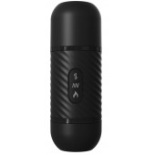 Черный вибромассажер с функцией поступательных движений Ass Thruster - Pipedream - купить с доставкой в Димитровграде