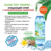 Очищающий спрей для игрушек CLEAR TOY Tropic - 100 мл. - Биоритм - купить с доставкой в Димитровграде