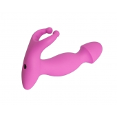 Розовый стимулятор простаты с усиками - 15 см. - 4sexdreaM - в Димитровграде купить с доставкой