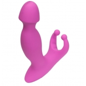 Розовый стимулятор простаты с усиками - 15 см. - 4sexdreaM - в Димитровграде купить с доставкой