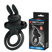 Черное эрекционное кольцо с вибростимуляцией клитора Vibrant Penis Ring III - Baile - в Димитровграде купить с доставкой
