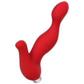 Красный силиконовый вибростимулятор простаты Proman - 12,5 см. - ToyFa - в Димитровграде купить с доставкой