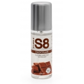 Смазка на водной основе S8 Flavored Lube со вкусом шоколада - 125 мл. - Stimul8 - купить с доставкой в Димитровграде
