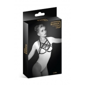 Черная упряжь на грудь Clara - Bijoux Pour Toi - купить с доставкой в Димитровграде