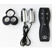 Черный инновационный мужской вибростимулятор JETT - Hot Octopuss - в Димитровграде купить с доставкой