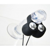 Черный инновационный мужской вибростимулятор JETT - Hot Octopuss - в Димитровграде купить с доставкой