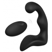 Черный вибромассажер простаты REMOTE BOOTY PLEASER - Dream Toys - в Димитровграде купить с доставкой