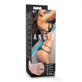 Телесный мастурбатор-ротик Angie - Blush Novelties - в Димитровграде купить с доставкой