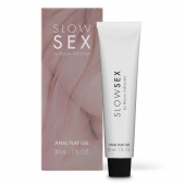 Лубрикант на водной основе Slow Sex Anal Play Gel - 30 мл. - Bijoux Indiscrets - купить с доставкой в Димитровграде