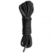 Черная веревка для бондажа Easytoys Bondage Rope - 5 м. - Easy toys - купить с доставкой в Димитровграде