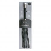Черная плеть Easytoys Flogger With Metal Grip - 38 см. - Easy toys - купить с доставкой в Димитровграде