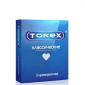 Гладкие презервативы Torex  Классические  - 3 шт. - Torex - купить с доставкой в Димитровграде