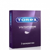 Презервативы Torex  Ультратонкие  - 3 шт. - Torex - купить с доставкой в Димитровграде