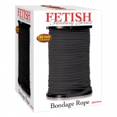 Черная веревка для связывания Bondage Rope - 60,9 м. - Pipedream - купить с доставкой в Димитровграде