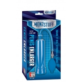 Синяя вакуумная помпа MENZSTUFF PENIS ENLARGER - Dream Toys - в Димитровграде купить с доставкой