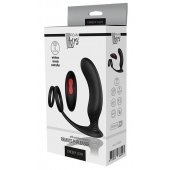 Черный массажер простаты REMOTE P-PLEASER - Dream Toys - в Димитровграде купить с доставкой