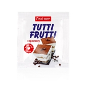 Пробник гель-смазки Tutti-frutti со вкусом тирамису - 4 гр. - Биоритм - купить с доставкой в Димитровграде