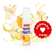 Гель-смазка Tutti-frutti со вкусом сочной дыни - 30 гр. - Биоритм - купить с доставкой в Димитровграде