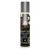 Лубрикант с ароматом трюфелей из белого шоколада и малины JO GELATO WHITE CHOCOLATE RASPBERRY TRUFFLE - 30 мл. - System JO - купить с доставкой в Димитровграде