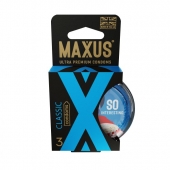 Классические презервативы в пластиковом кейсе MAXUS Classic - 3 шт. - Maxus - купить с доставкой в Димитровграде