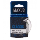 Классические презервативы в пластиковом кейсе MAXUS Classic - 3 шт. - Maxus - купить с доставкой в Димитровграде