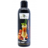 Интимный гель-смазка JUICY FRUIT с ароматом солёной карамели - 200 мл. - БиоМед - купить с доставкой в Димитровграде