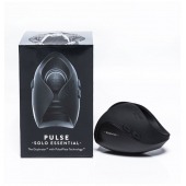 Черный инновационный мужской вибратор PULSE SOLO ESSENTIAL - Hot Octopuss - в Димитровграде купить с доставкой