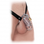 Кольцо верности Extreme Chastity Belt с фиксацией головки - Pipedream - купить с доставкой в Димитровграде