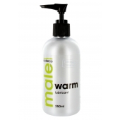 Лубрикант с согревающим эффектом MALE Cobeco Warm Lubricant - 250 мл. - Cobeco - купить с доставкой в Димитровграде