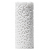 Белый 3D мастурбатор PILE - Tenga - в Димитровграде купить с доставкой