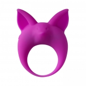 Фиолетовое эрекционное кольцо Kitten Kyle - Lola Games - в Димитровграде купить с доставкой